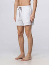 RWB Trimmed Striped Swim Shorts Light Blue - THOM BROWNE - BALAAN 5