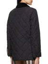 Diamond Quilted Thermoregulated Barn Jacket Black - BURBERRY - BALAAN 3