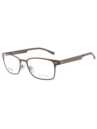 Eyewear Square Eyeglasses Brown - HUGO BOSS - BALAAN 1