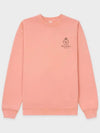 Crown Crew Neck Sweatshirt Grapefruit - SPORTY & RICH - BALAAN 3