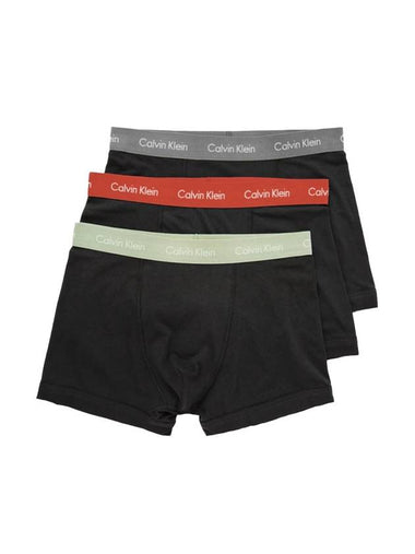 Logo Band Boxer Briefs 3 Pack Set Black - CALVIN KLEIN - BALAAN 1