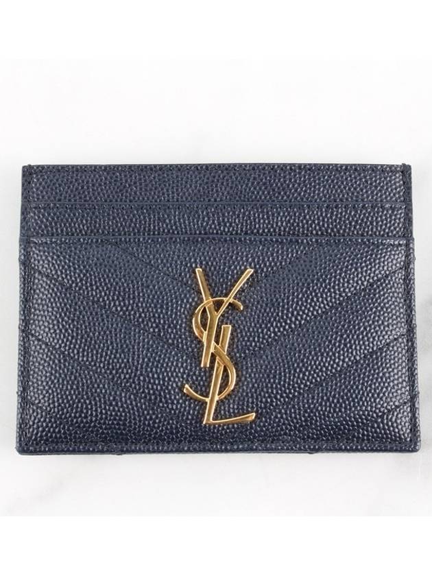 Card Wallet Deep Marine - SAINT LAURENT - BALAAN 3