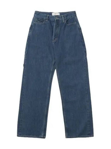 Ray curve leg denim pants indigo jeans - STUDIO NICHOLSON - BALAAN 1