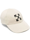 arrow embroidery ball cap - OFF WHITE - BALAAN 1