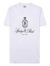 Slogan Print Cotton Short Sleeve T-Shirt White - SPORTY & RICH - BALAAN 11