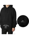 Maison De Couture Logo Cotton Hoodie Black - VETEMENTS - BALAAN 1