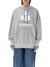 Mansel Logo Hoodie Faded Grey - ISABEL MARANT - BALAAN 1