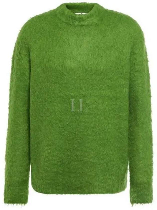 Mohair Wool Jumper Knit Top Green - ACNE STUDIOS - BALAAN 2