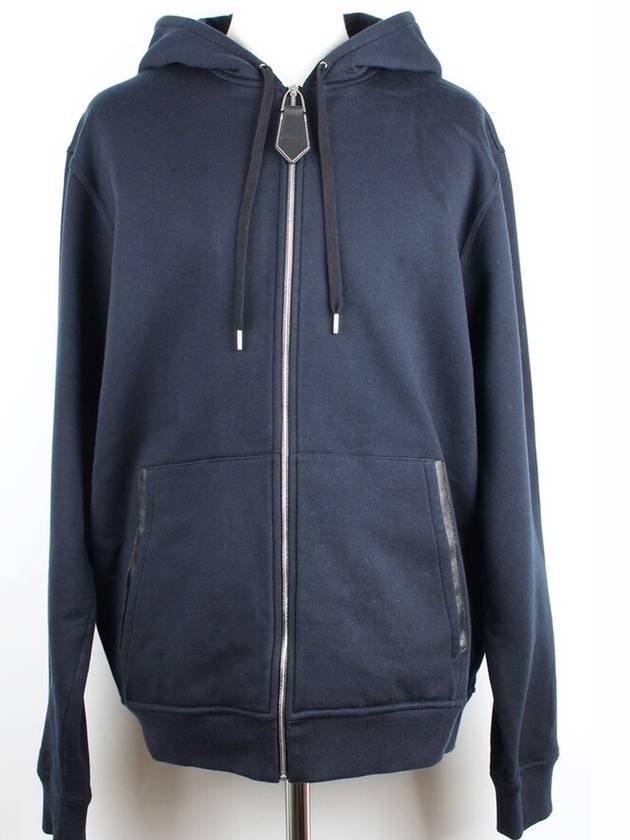 Hooded zip up navy XL - HERMES - BALAAN 1