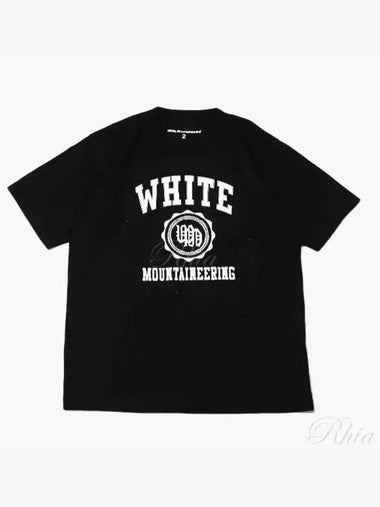 WM2271516 Black Logo Printing TShirt - WHITE MOUNTAINEERING - BALAAN 1