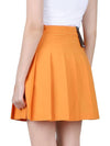 Women's Adina Golf Skirt Orange - J.LINDEBERG - BALAAN 6