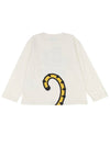 Kids Tiger Long Sleeve T-Shirt White - KENZO - BALAAN 3