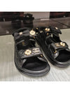 Velcro Pearl Ribbon Sandals Lambskin G40138 - CHANEL - BALAAN 7