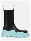 Tire Chelsea Boots Black Blue - BOTTEGA VENETA - BALAAN 2