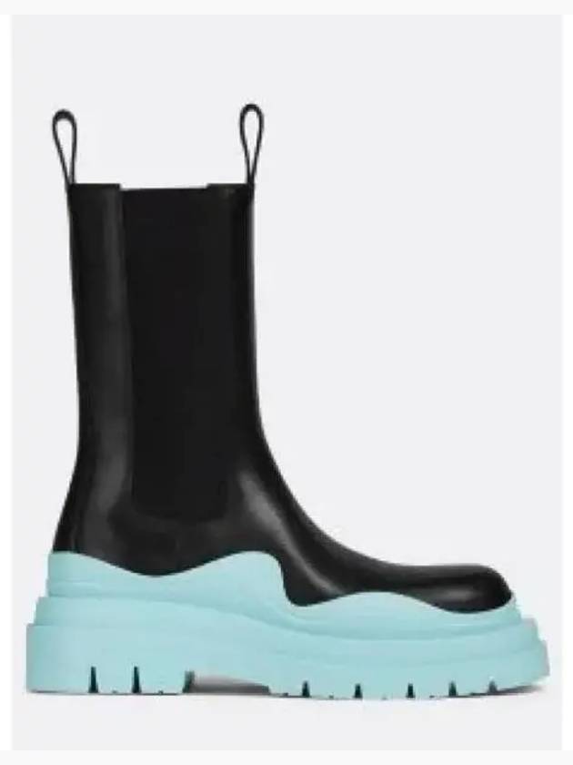 Tire Chelsea Boots Black Blue - BOTTEGA VENETA - BALAAN 2