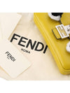 Monster Leather Shoulder Bag Yellow - FENDI - BALAAN 10