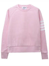 4 Bar Stripe RWB Tab Loopback Jersey Sweatshirt FJT113A - THOM BROWNE - BALAAN 1