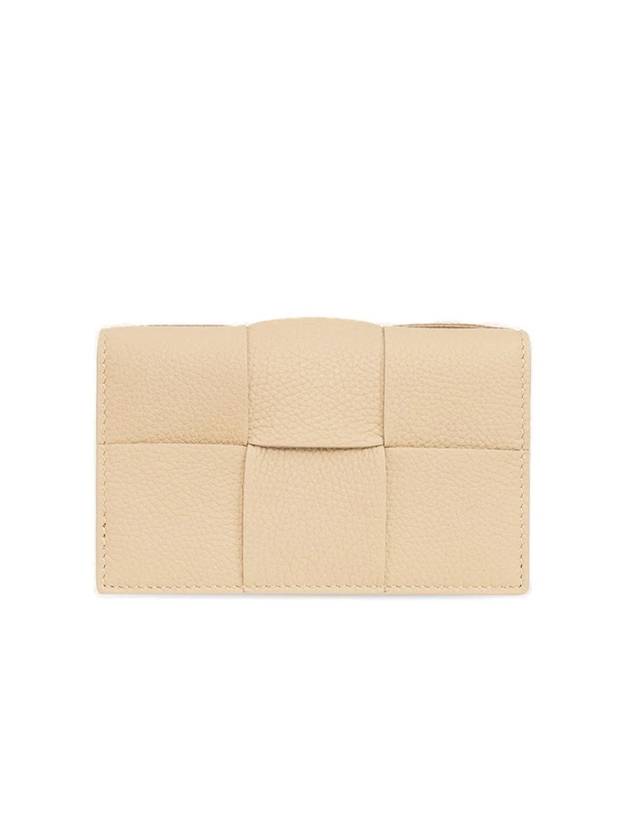 Intrecciato Card Wallet Porridge - BOTTEGA VENETA - BALAAN 3