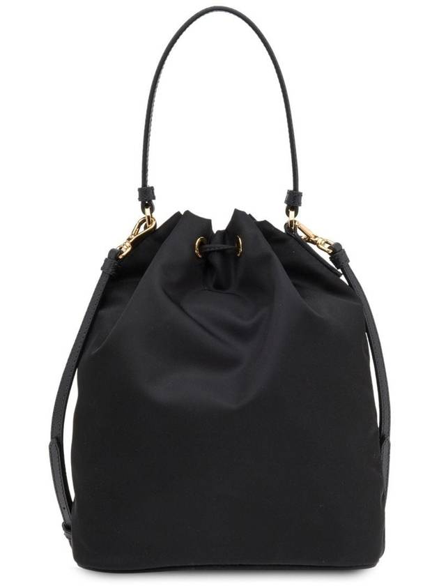 Duet Re-Nylon Bucket Bag Black Gold - PRADA - BALAAN 6