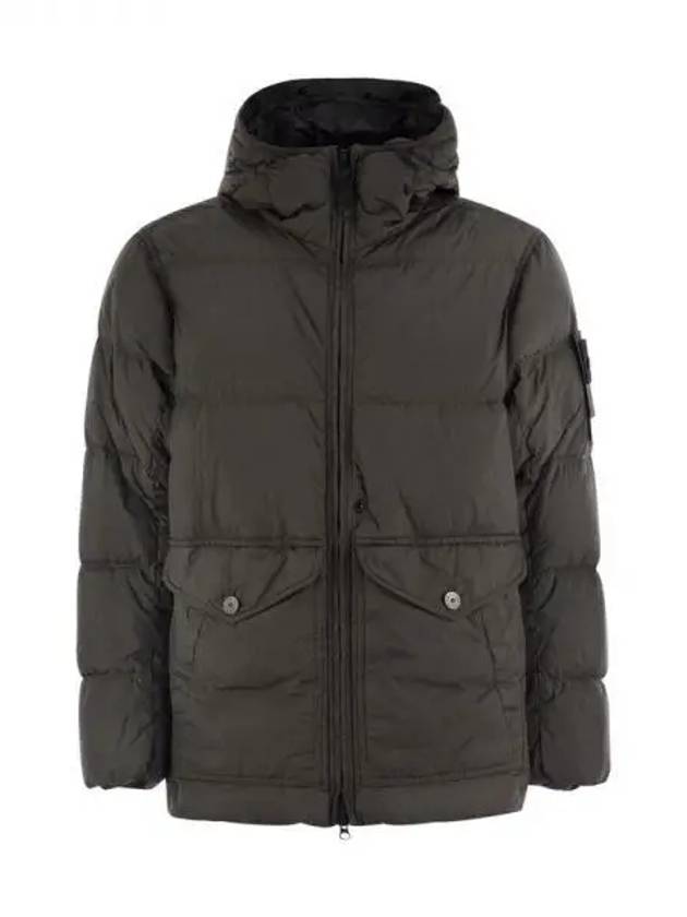 Wapen patch hooded padded jacket 271263 - STONE ISLAND - BALAAN 1