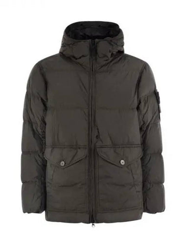 Wapen patch hooded padded jacket 271263 - STONE ISLAND - BALAAN 1