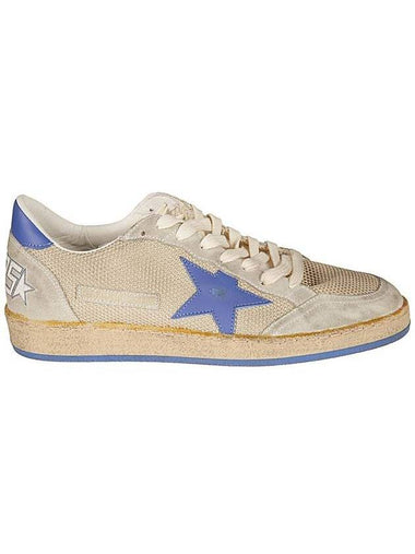 Ballstar Mesh Low Top Sneakers Blue Grey - GOLDEN GOOSE - BALAAN 1