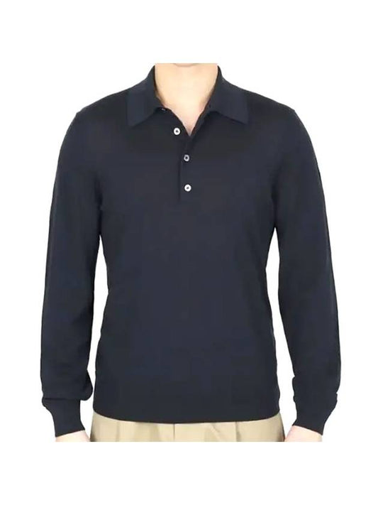 Sweatshirt KPL003 YMW010S23 HB800 Fine Gauge Merino Polo - TOM FORD - BALAAN 1