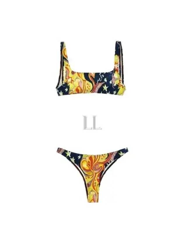 No Vacancy Inn Stretch Jersey Bikini - MARNI - BALAAN 2