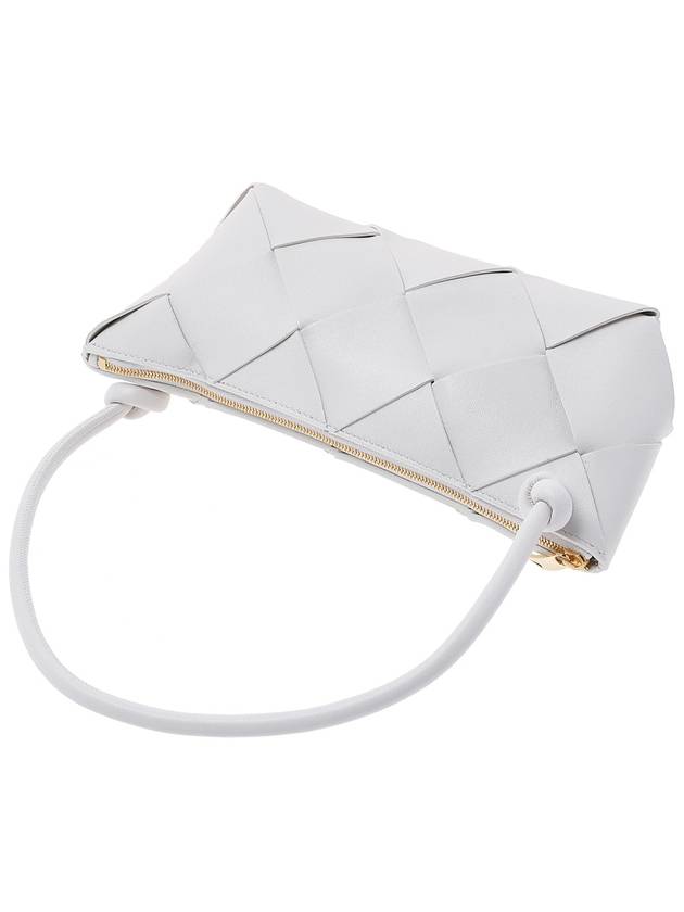 Intrecciato Baguette Tote Bag White - BOTTEGA VENETA - BALAAN 5