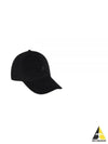 Triomphe Embroidered Corduroy Ball Cap Black - CELINE - BALAAN 2