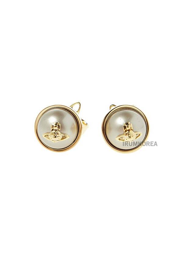 Olga Pearl Small Earrings Gold - VIVIENNE WESTWOOD - BALAAN 8