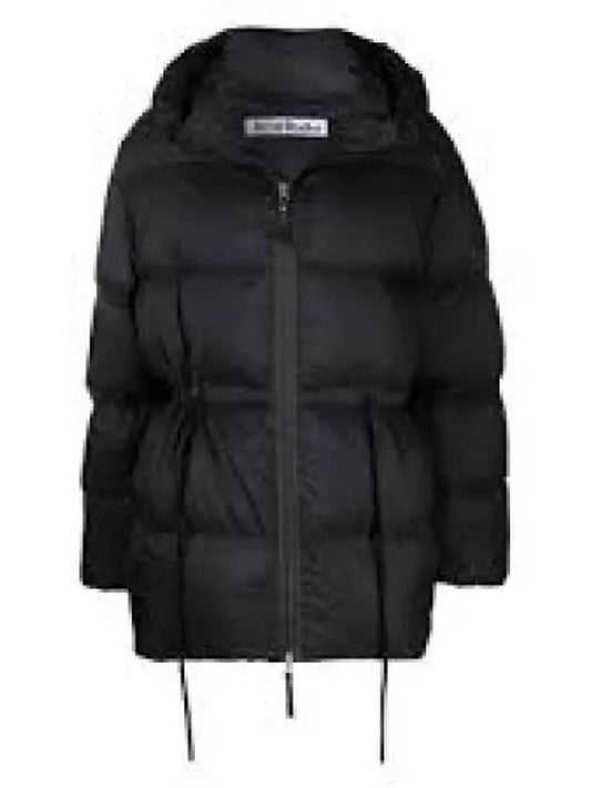 Hood puffer down padding black A90528 1234564 - ACNE STUDIOS - BALAAN 1