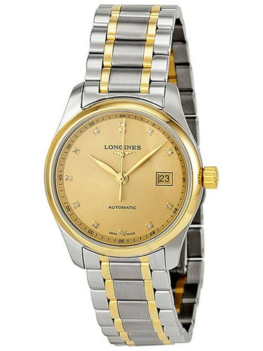 Longines Master Collection Champagne Dial Two-tone Ladies WatchL2.257.5.37.7 - LONGINES - BALAAN 1