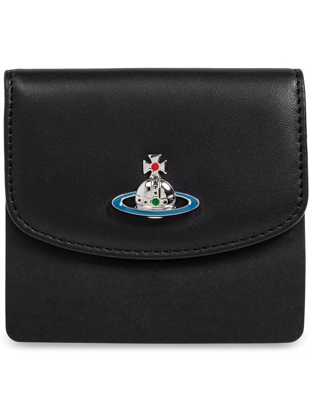 ORB logo small half wallet black 5115002JW L001L N403 - VIVIENNE WESTWOOD - BALAAN 2