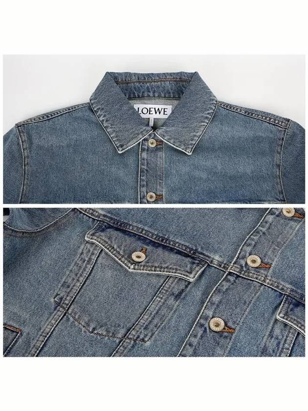 Anagram Denim Jacket H526Y50W075475 B0711010764 - LOEWE - BALAAN 6