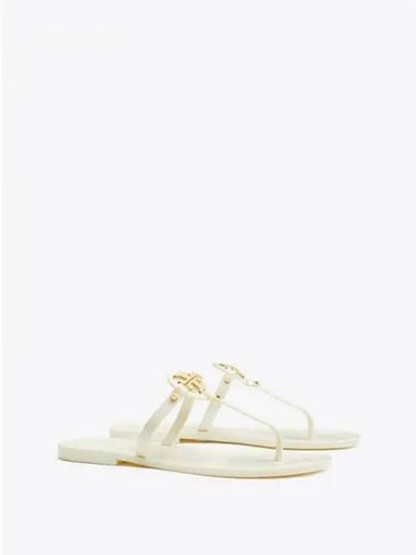 Mini Miller Flat Shoes Thong Ivory Gold Domestic Product GM0024022265621 - TORY BURCH - BALAAN 1