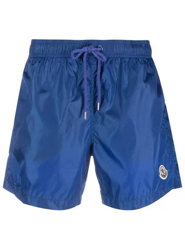 Logo Patch Swim Shorts 2C00004 53326 75N - MONCLER - BALAAN 1