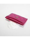 Classic card holder fuchsia gold caviar AP0213 B10583 NY567 - CHANEL - BALAAN 4