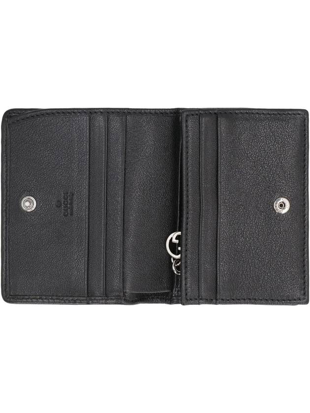 Blondie Half Wallet Black - GUCCI - BALAAN 5