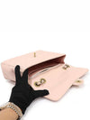 A11869 Pink caviar gold chain one flap classic jumbo large shoulder bag 7th unit - CHANEL - BALAAN 3