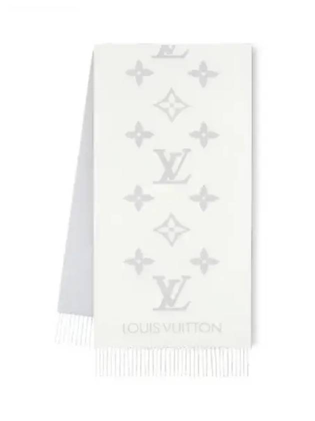 Muffler Scarf Reykjavik Light Gray M90838 - LOUIS VUITTON - BALAAN 1