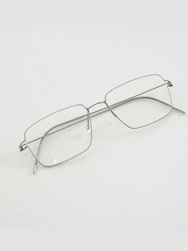 Aaron P10 gray polished glasses frame - LINDBERG - BALAAN 1