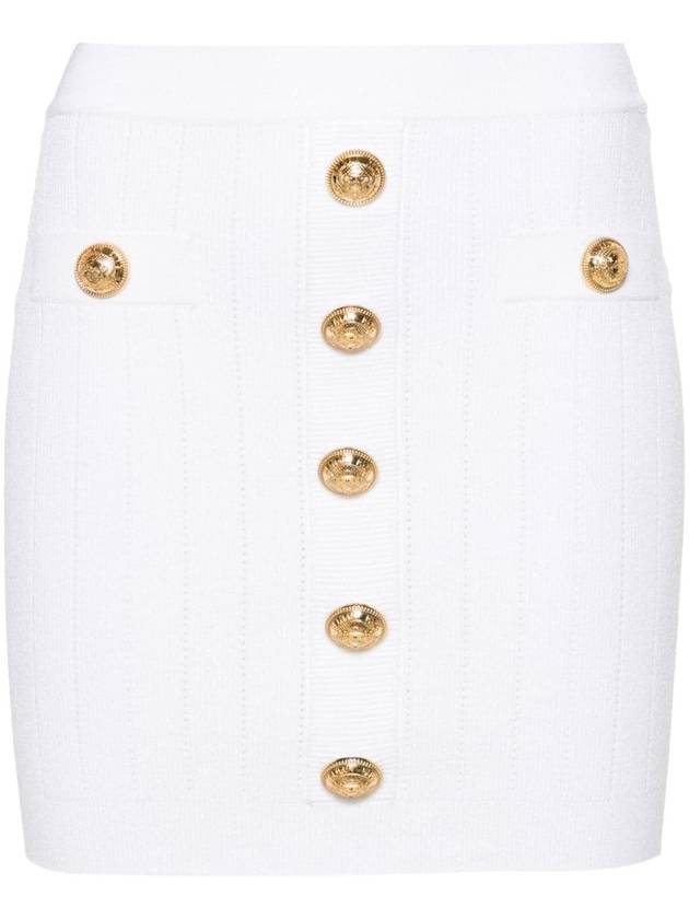 Balmain Skirts White - BALMAIN - BALAAN 1