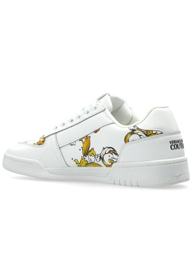 Versace Jeans Couture Sports Shoes Brooklyn, Men's, White - VERSACE - BALAAN 5