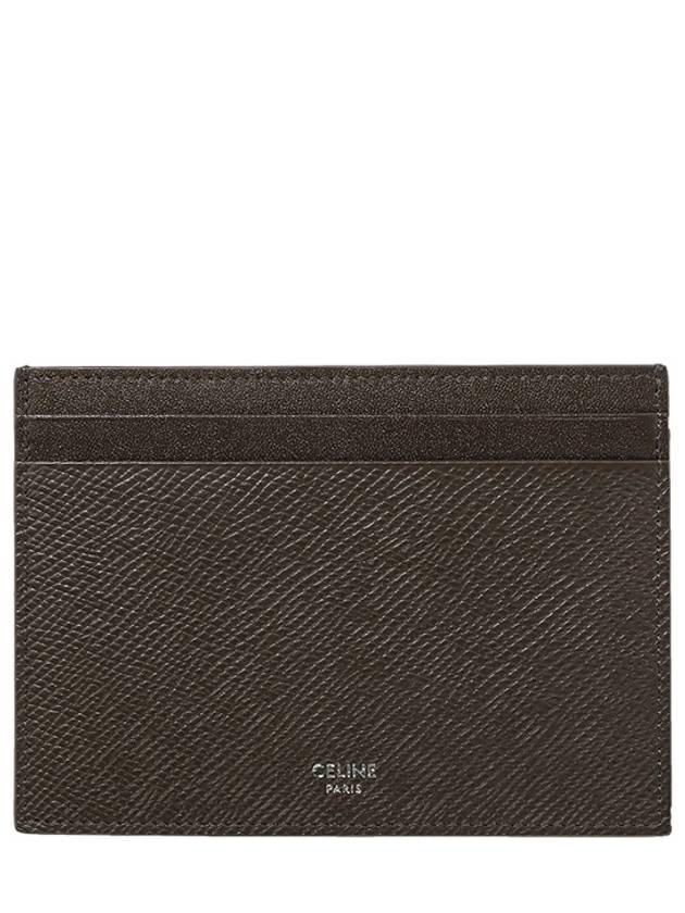 Multifunction Logo Card Wallet Khaki - CELINE - BALAAN 2