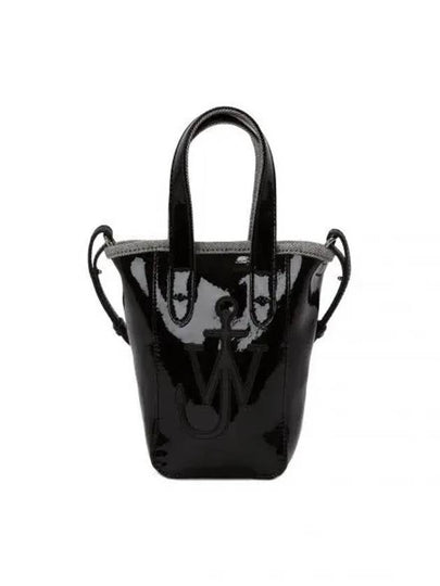 Anchor Patch Mini Belt Tote Bag Black - JW ANDERSON - BALAAN 2