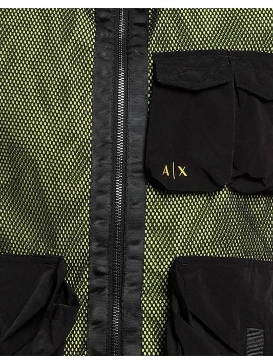 mesh panel hoodie vest armani - ARMANI EXCHANGE - BALAAN 2