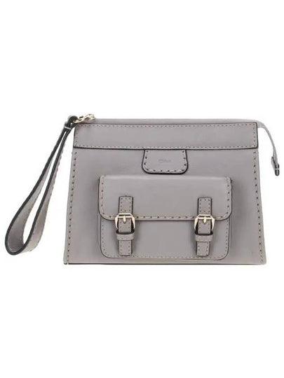 Edith Small Pouch Bag Grey - CHLOE - BALAAN 2