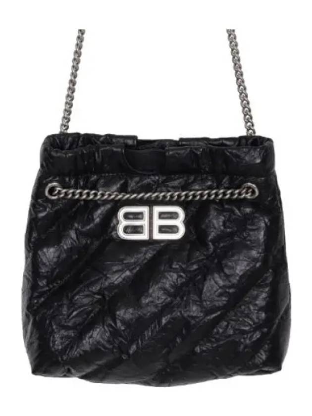 Extra Small Crush Tote Bag Black - BALENCIAGA - BALAAN 2