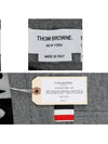 4 Bar Stripe Sweat Track Pants Grey - THOM BROWNE - BALAAN 8